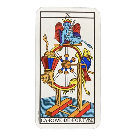 rueda de la fortuna tarot marsella|El Tarot de Marsella